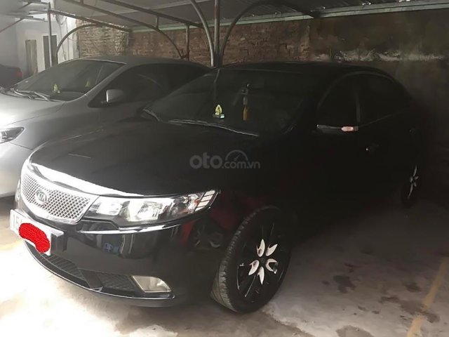 Cần bán lại xe Kia Forte SLi 1.6 AT năm sản xuất 2009, màu đen, xe nhập 