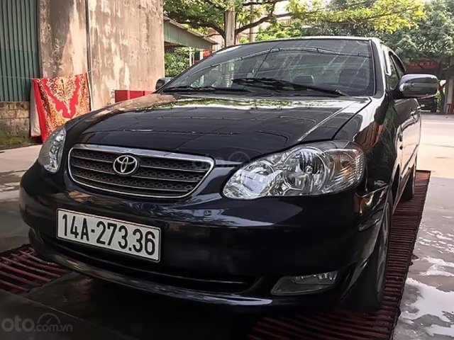 Bán Toyota Corolla altis 1.8G MT sản xuất năm 2005, màu đen số sàn, giá chỉ 285 triệu0