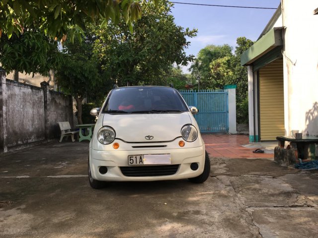 Bán xe Daewoo Matiz năm 2004, màu trắng, giá chỉ 125 triệu