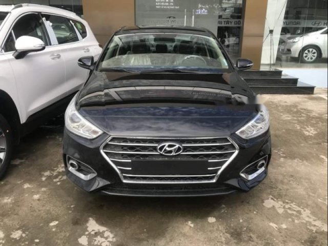 Cần bán Hyundai Accent đời 2019, màu đen0