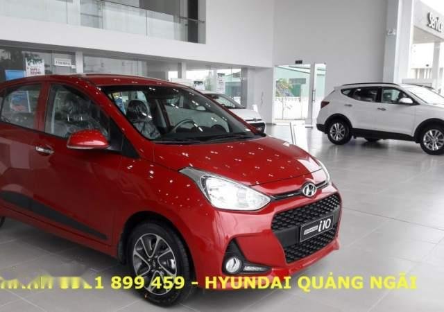 Bán xe Hyundai Grand i10 1.2 AT sản xuất 2019, màu đỏ, 402 triệu0