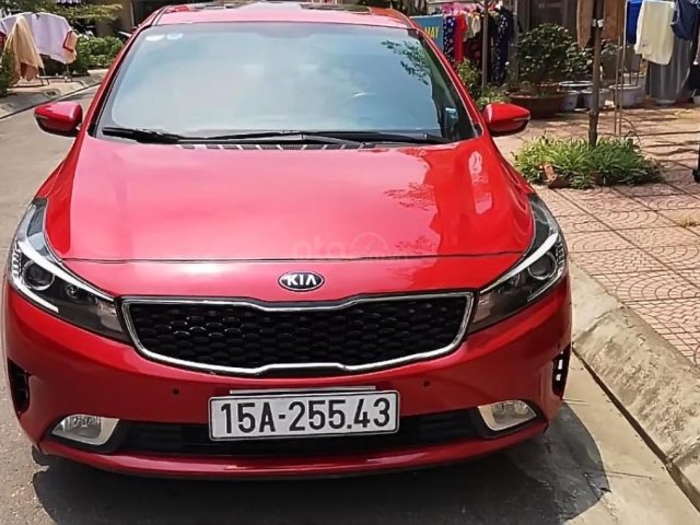 Bán Kia Cerato sản xuất 2015, màu đỏ, 580tr