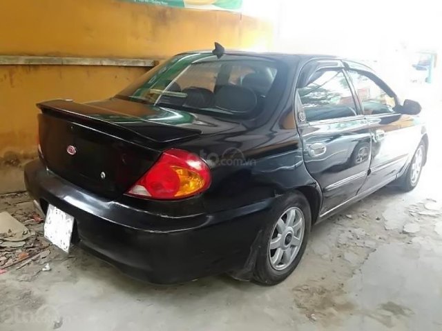 Bán Kia Spectra đời 2003, màu đen, giá tốt