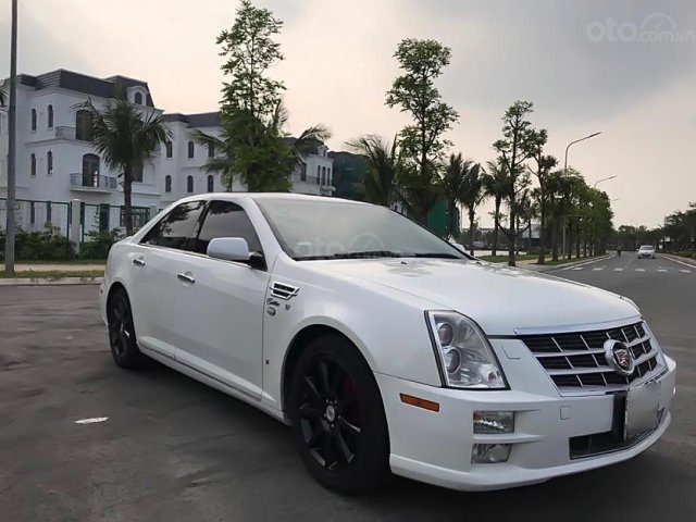 Cần bán lại xe Cadillac STS 3.6 AT năm 2008, màu trắng, nhập khẩu  0