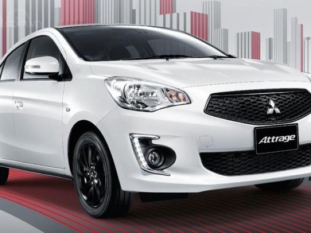 Bán xe Mitsubishi Attrage đời 2019, màu trắng, tại Quảng Trị, xe nhập, giá 475tr, hỗ trợ trả góp 80%