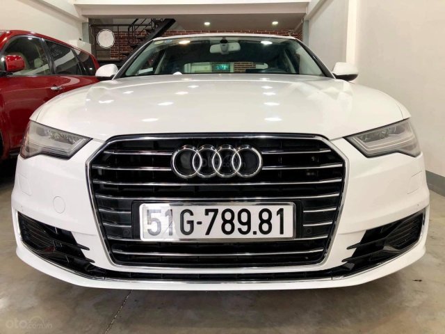 Bán Audi A6 sản xuất 2015, màu trắng, xe đẹp, chất lượng bao kiểm tra tại hãng