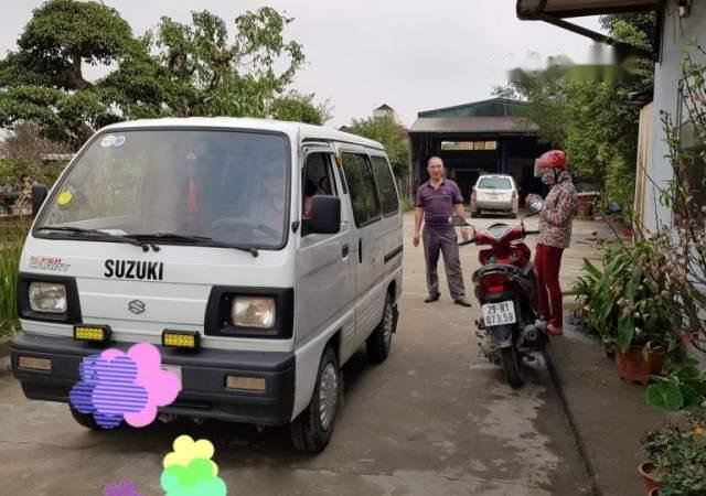 Bán Suzuki Super Carry Van 2002, màu trắng chính chủ, giá tốt