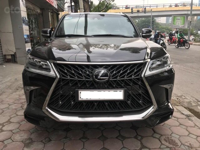 Bán Lexus LX 570S Super Sport SX 2018, xe tên công ty XHĐ cao, màu đen, LH Ms Hương 0945392468