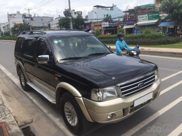 Bán Ford Everest sx 2007, màu đen than, số sàn, máy dầu