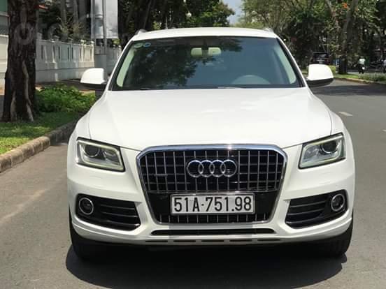 Cần bán lại xe Audi Q5 2.0 đăng ký lần đầu 2014, màu trắng, nhập từ Nhật