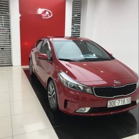 Bán xe Kia Cerato 1.6AT đời 2017, màu đỏ, nhập khẩu  