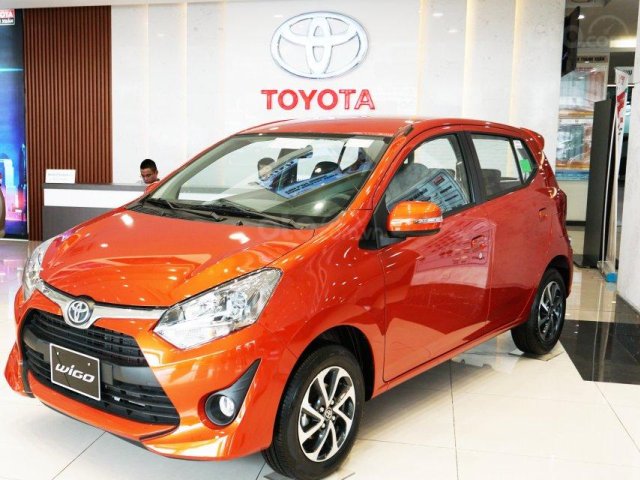 Bán Toyota Wigo 2019 nhập khẩu, trả góp 85%, lãi suất thấp, chỉ cần 130 triệu quà tặng hấp dẫn