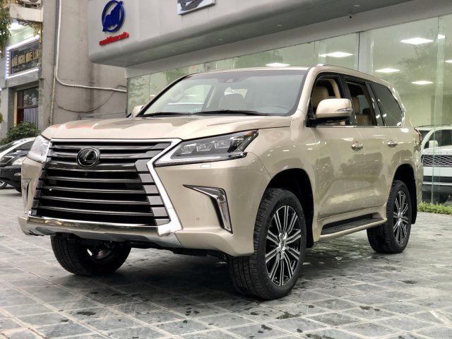 Bán Lexus LX 570 sản xuất 2019, model 2020, màu sắc đặc biệt vàng cát, nhập khẩu Mỹ, Mr Huân 09810101610