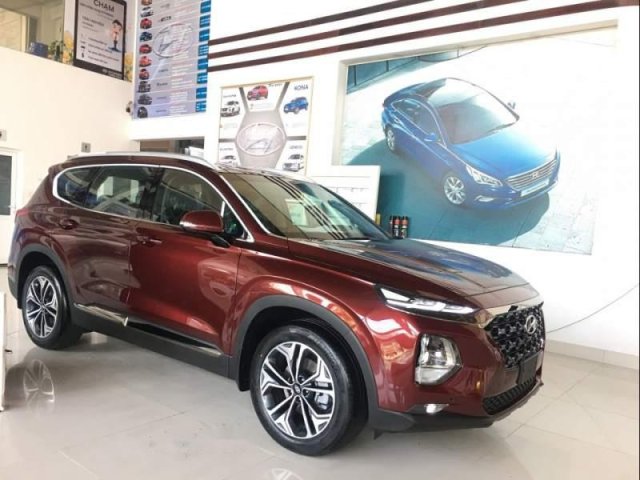 Cần bán xe Hyundai Santa Fe Premium đời 2019, màu đỏ