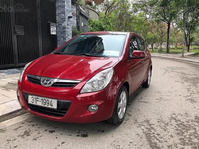 Bán Hyundai i20 1.4 AT sản xuất năm 2011, màu đỏ, nhập khẩu  0