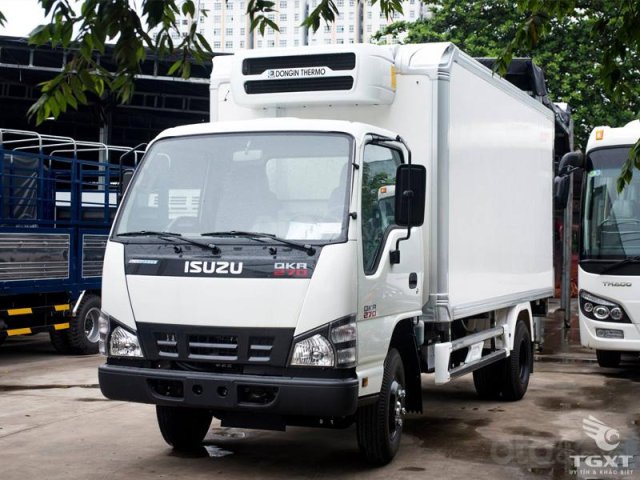 Xe đông lạnh Isuzu 1T9 đời 2019 thùng 4m3 - xe nhập