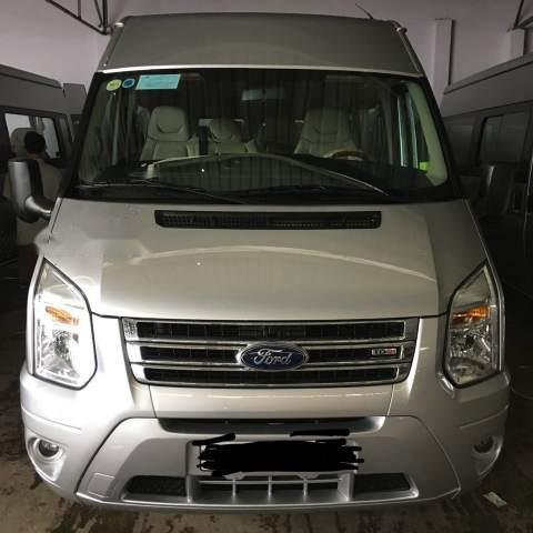 Bán Ford Transit Luxury 2015, màu bạc giá cạnh tranh