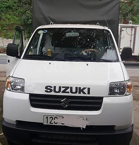 Xe Suzuki Super Carry Pro sản xuất năm 2018, màu trắng, xe nhập còn mới, giá 285tr