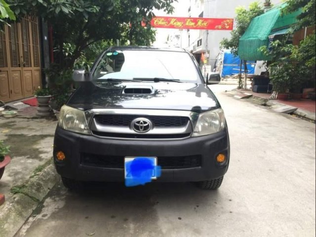 Bán ô tô Toyota Hilux 3.0G đời 2009, màu đen, nhập khẩu Thái Lan