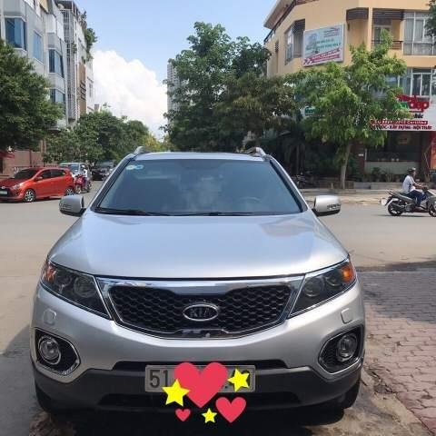 Bán xe cũ Kia Sorento 2012, màu bạc