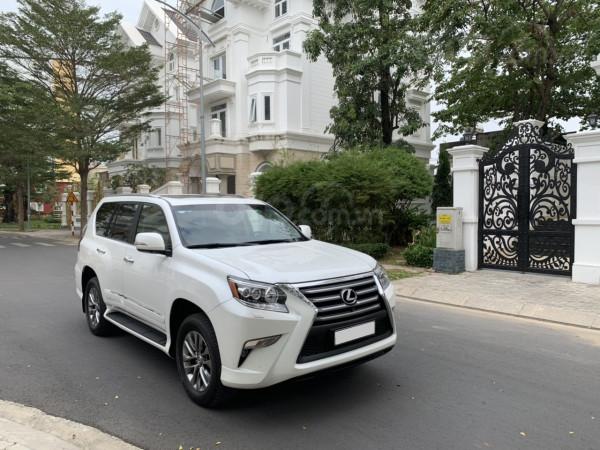 Bán xe Lexus GX460 đời 2016 màu trắng, nội thất đen, BSTP 1 chủ