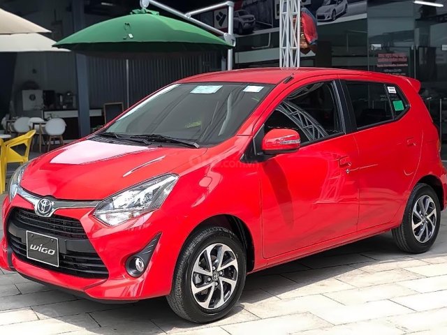 Bán Toyota Wigo G đời 2018, màu đỏ, xe nhập0