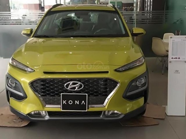 Bán Hyundai Kona 1.6 Turbo 2019, màu vàng, giá chỉ 735 triệu0