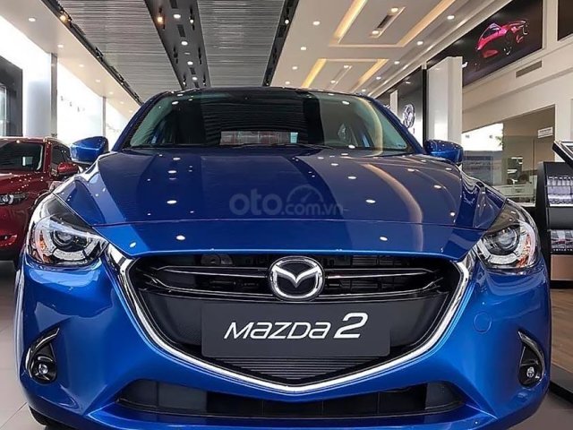 Bán ô tô Mazda 2 Premium đời 2019, màu xanh lam, xe nhập 