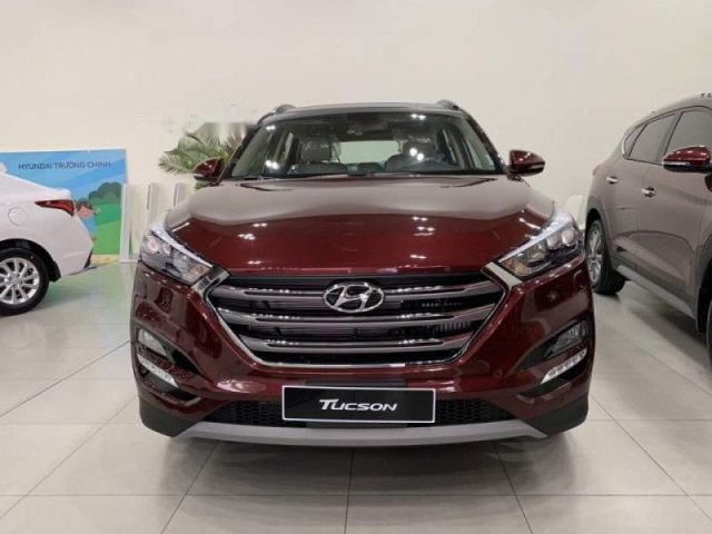 Cần bán xe Hyundai Tucson 1.6 Turbo đời 2018, màu đỏ, 892tr