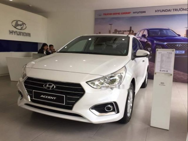 Bán ô tô Hyundai Accent 1.4MT đời 2019, màu trắng, giá chỉ 438 triệu0