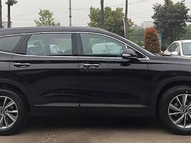 Bán Hyundai Santa Fe 2.4L đời 2019, màu đen