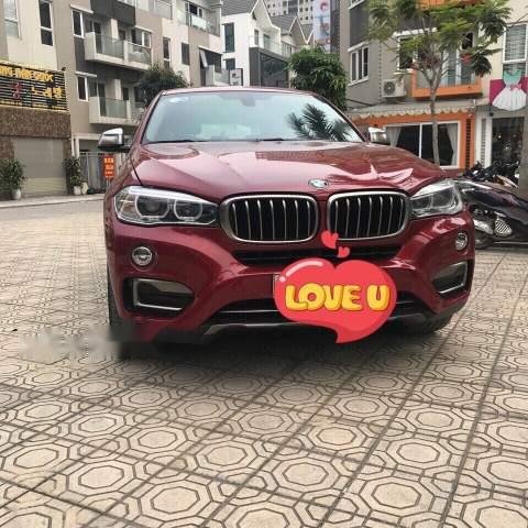 Bán BMW X6 năm 2015, màu đỏ, nhập khẩu0