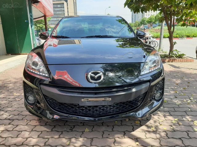 Bán xe Mazda 3 S đời 2014, màu đen, 498 triệu