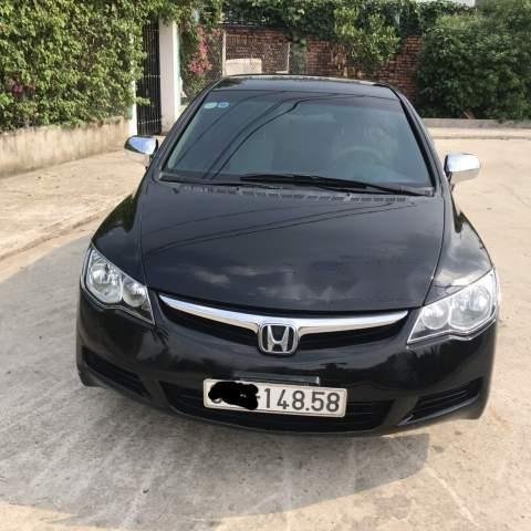 Cần bán lại xe Honda Civic 1.8 MT đời 2009, màu đen, xe đẹp không tì vết