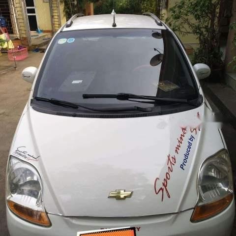 Bán Chevrolet Spark sản xuất 2009, màu trắng, xe đẹp