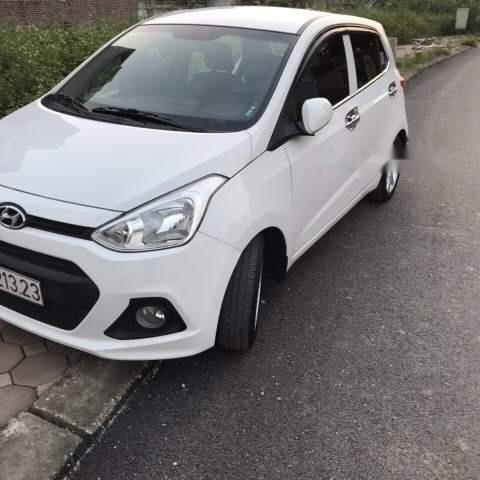 Bán gấp Hyundai Grand i10 năm sản xuất 2016, màu trắng, nhập khẩu như mới0