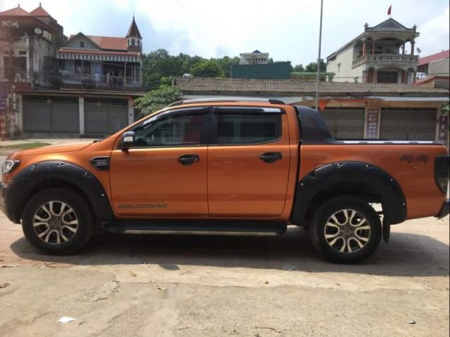 Bán xe Ford Ranger Wildtrak 3.2 4x4AT đời 2016, màu nâu, chính chủ