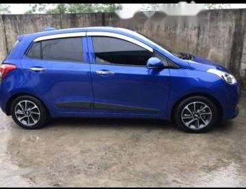 Cần bán lại xe Hyundai Grand i10 2018, màu xanh lam, giá 435tr