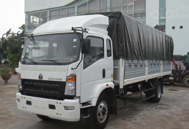 Bán xe tải 6 tấn, máy Howo Sinotruk, thùng dài 4m2