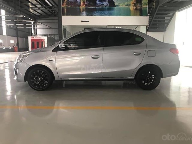 Bán Mitsubishi Attrage 1.2 CVT sản xuất 2019, màu bạc, nhập khẩu nguyên chiếc, giá chỉ 476 triệu