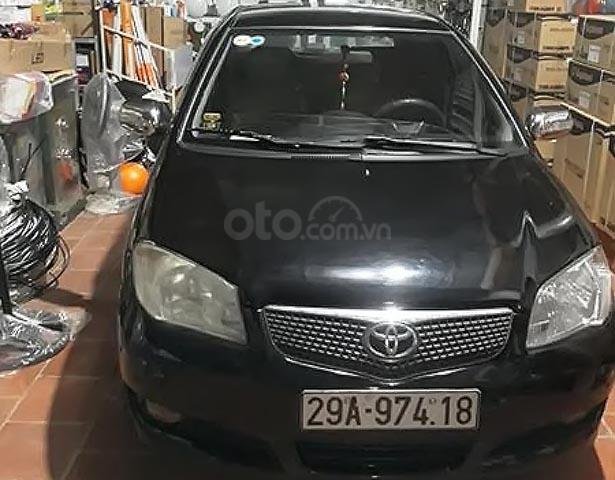 Bán ô tô Toyota Vios 1.5MT năm 2007, màu đen số sàn, giá 180tr