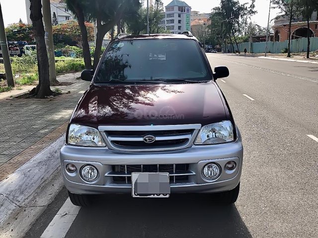 Cần bán lại xe Daihatsu Terios 1.3 4x4 MT đời 2005, màu đỏ còn mới 