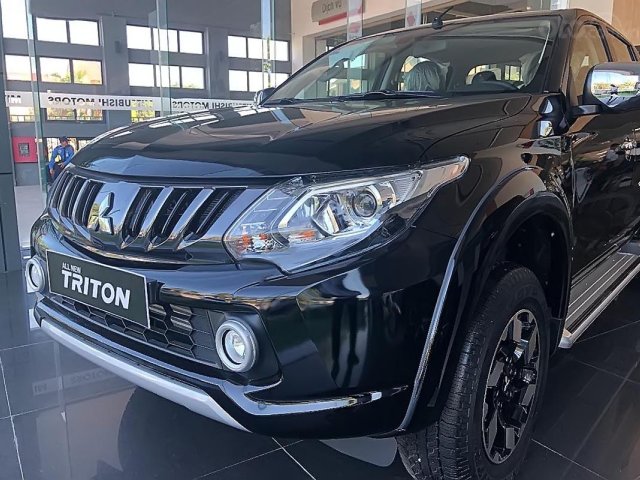 Ô tô Mitsubishi Triton 4x4 AT Mivec sản xuất 2018, màu đen