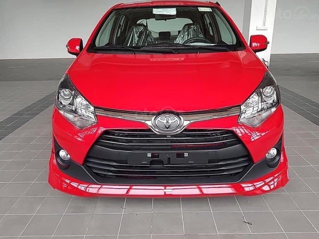 Cần bán xe Toyota Wigo 1.2G AT đời 2019, màu đỏ, nhập khẩu