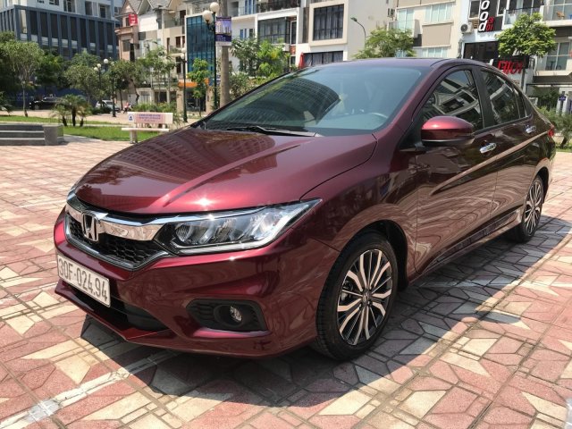 Bán ô tô Honda City TOP sản xuất năm 2018, màu đỏ  