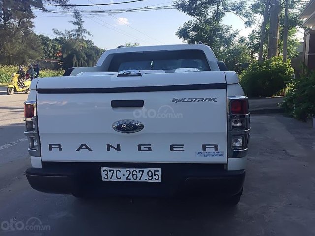 Bán Ford Ranger Wildtrak 3.2 2017, màu trắng, nhập khẩu như mới