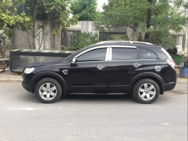 Bán ô tô Chevrolet Captiva sản xuất năm 2009, màu đen số tự động