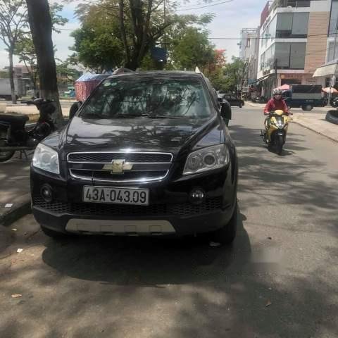 Cần bán xe Chevrolet Captiva đời 2008, màu đen ít sử dụng, giá tốt