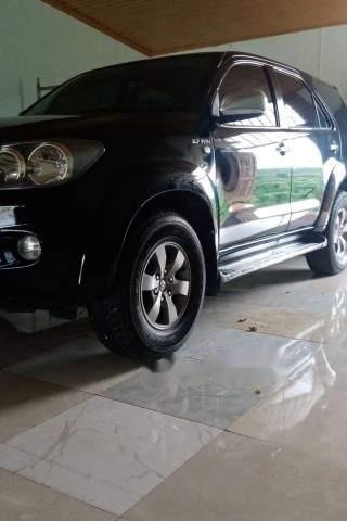 Bán xe Toyota Fortuner đời 2007, màu đen, xe nhập xe gia đình