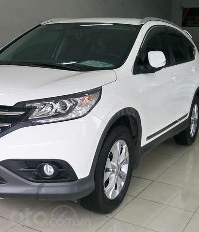 Bán Honda CR V 2.0 sản xuất 2014, màu trắng, biển Hà Nội0